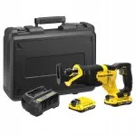 Akumuliatorinis siaurapjūklis STANLEY SFMCS300D2K, 18V, 2x2Ah