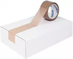 Rudos pakavimo juostos KOMA, 48 mm x 60 yd, 6 vnt.