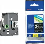 Etikečių juostelė Brother TZE-355, 24 mm, balta ant juodos, originali