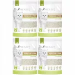 Ekologi&scaron;kos kraikas katėms DIAMENTIQ Tofu, susiformuojantis, 4 x 4 kg, Matcha