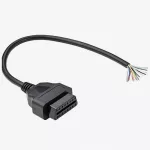 Diagnostinis OBD2 J1962 16 kontaktų jungties laidas, moteri&scaron;kas