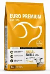 Sausas ėdalas &scaron;unims Euro Premium Adult Small Breed su ėriena ir ryžiais, 3 kg