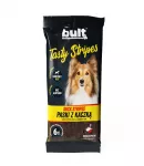 &Scaron;unų antienos juostelės BULT Tasty Stripes, 86% mėsos