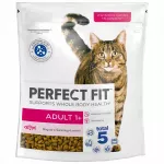 Sausas kačių maistas PERFECT FIT Adult 1+ su la&scaron;i&scaron;a, 750 g