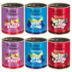 &Scaron;unų ėdalas DOLINA NOTECI Superfood, įvairių skonių, 6 x 800 g