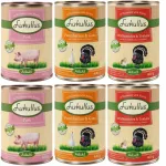 &Scaron;unų maistas Lukullus Natural FLAVOUR MIX, 6 x 400 g, Vokietija