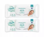 Drėgnos servetėlės DADA AQUA Pure Care, 52 vnt.