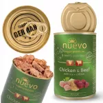 &Scaron;unų konservai &scaron;uniukams NUEVO su vi&scaron;tiena ir jautiena, 400 g