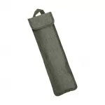 Palapinių kuoliukų ir stulpų dėklas su užtrauktuku, žalias, 40 cm