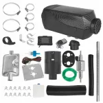 Dyzelinis automobilių &scaron;ildytuvas 12V 8kW su LCD ekranu ir 15 l baku
