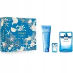 Vyri&scaron;kų kvepalų rinkinys Versace Man Eau Fraiche: 100 ml EDT, 5 ml EDT, 150 ml du&scaron;o gelis