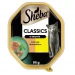 &Scaron;lapias pa&scaron;aras katėms Sheba Classics su antiena ir vi&scaron;tiena, 85 g