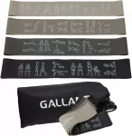 Atsparumo gumų rinkinys Gallant, 4 vnt.