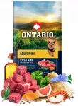 Sausas ėdalas mažų veislių &scaron;unims ONTARIO ADULT MINI LAMB, 6,5 kg