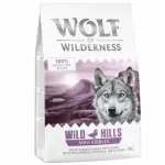 Sausas &scaron;unų pa&scaron;aras Wolf of Wilderness MINI &bdquo;Wild Hills&ldquo;, antiena, 1 kg