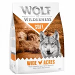 &Scaron;unų ėdalas Wolf of Wilderness Soft Wide Acres su vi&scaron;tiena, 1 kg