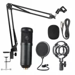 Kondensatorinis aliuminio mikrofonas 1ZEST įra&scaron;ams ir podcast'ams