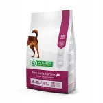 Sausas maistas &scaron;unims Nature's Protection Mini Extra Salmon, 2 kg