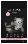 Sausas kačiukų pa&scaron;aras su pauk&scaron;tiena CAT'S LOVE Junior, 2 kg