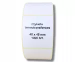 Lipnios etiketės 40x45 mm, 1000 vnt.