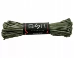 Paracord virvė 30 m, 180 kg, 550, 6 gijų, žalia, lauko darbams