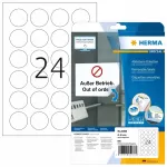 Balti lipnūs spausdinimo lipdukai HERMA 5066