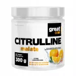 Citrulline Malate prie&scaron;treniruotinis papildas Great One 300 g, apelsinų skonio