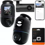 Automobilio kamera 70mai Omni x800 4K su galine RC14 ir 128GB