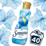 Skalbinių mink&scaron;tiklis Semana Bright Sky Extra Fresh, 0,8 l, 40 skalbimų