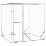 Lauko voljeras &scaron;uniui, 2&times;2&times;2 m, cinkuotas plienas