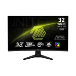 Monitorius MSI MAG 32CQ6F, 31,5", 2560x1440, 180 Hz, 0,5 ms, lenktas