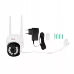 Lauko apsaugos kamera KPT-01, 3MP, WiFi, Tuya, Full HD, su pasukama galvute