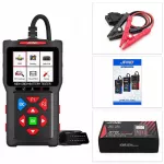 OBD2 diagnostikos sąsaja su akumuliatoriaus testeriu