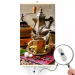 Sieninis infraraudonųjų spindulių &scaron;ildytuvas TRIO COFFEE su galios reguliatoriumi