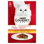 &Scaron;lapias kačių maistas PURINA GOURMET MON PETIT, pauk&scaron;tienos skonio, 6 x 50 g