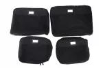Kelioninių daiktų mai&scaron;elių rinkinys CALPAK Cubes, 4 vnt., juodi