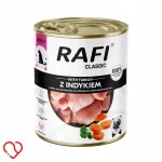 &Scaron;unų konservai Rafi Classic su kalakutiena, 800 g