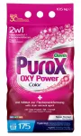 Skalbimo milteliai spalvotiems drabužiams PUROX OXY Power Color, 10,5 kg