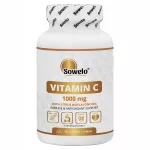 Vitaminas C 1000 mg su bioflavonoidais, 100 tablečių, Sowelo