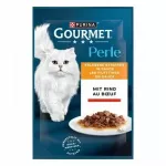 Kačių maistas GOURMET Perle, jautiena padaže, 85 g