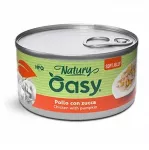 Kačių maistas OASY Natury Soft Jelly su vi&scaron;tiena ir moliūgu, 150 g