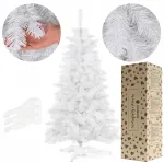 Dirbtinė balta eglutė CHRISTMAS TREE, 180 cm, su stovu