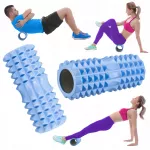 Masažinis volelis su i&scaron;kilimais GYMTEK, tinkamas fitnesui ir crossfit treniruotėms