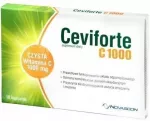 Vitaminas C 1000 Novascon, 10 kapsulių
