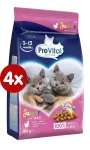 Sausas kačių maistas PREVITAL junior su vi&scaron;tiena 4 x 950 g