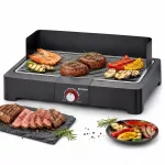 Elektrinė stalinė kepsninė SEVERIN PG 8565, 2200 W, plieninė grotelė, SafeTouch