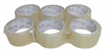 Permatoma pakavimo juosta, 48 mm x 45,7 m, 6 vnt.