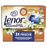 Skalbimo kapsulės LENOR CAPS 15 vnt., Orange Blossom and Peach