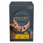 &Scaron;lapių pa&scaron;arų rinkinys katėms Encore, 250 g