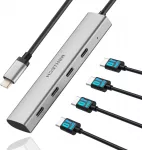 USB &scaron;akotuvas, 4 lizdai (5908040762832)